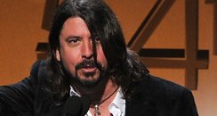 Dave Grohl at the Grammy Awards 2012