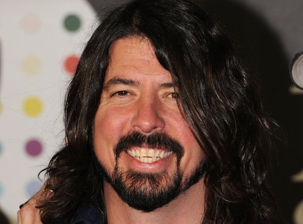 Dave Grohl at the BRIT Awards 2013
