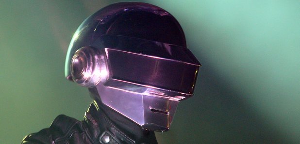 Daft Punk on stage