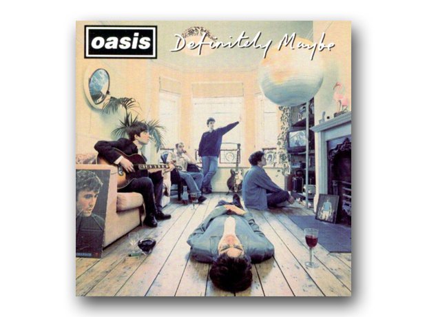 Oasis - Definitely Maybe album cover