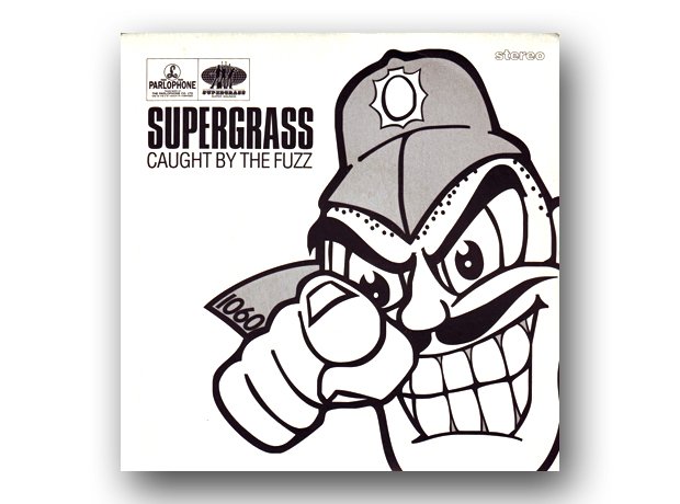 Supergrass - Caught By The Fuzz album cover