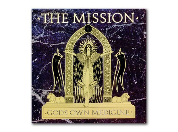 The Mission - God's Own Medicine album cover