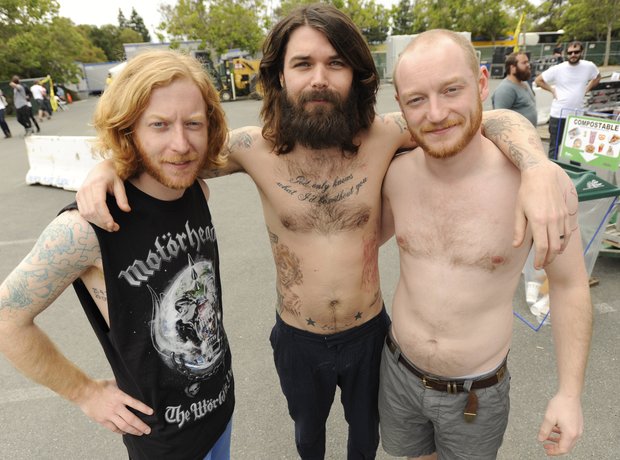 Biffy Clyro topless