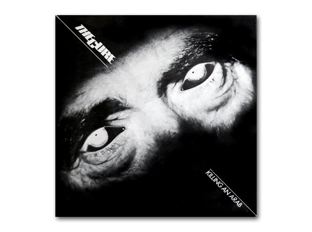 The Cure - Killing An Arab 7" sleeve