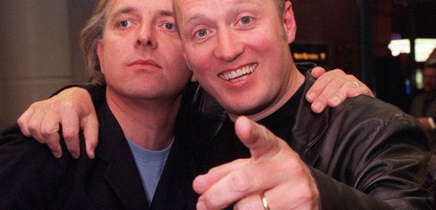 Rik Mayall and Ade Edmondson