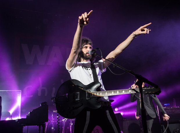 Kasabian perform for Warchild