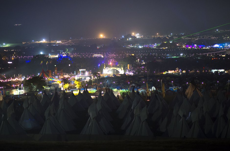 Glastonbury 2014 Thursday night