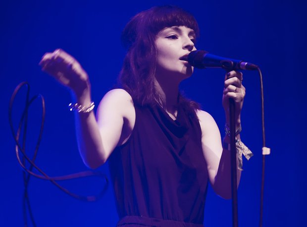 Lauren Mayberry of Chvrches - Glastonbury 2014 in pictures - Friday ...