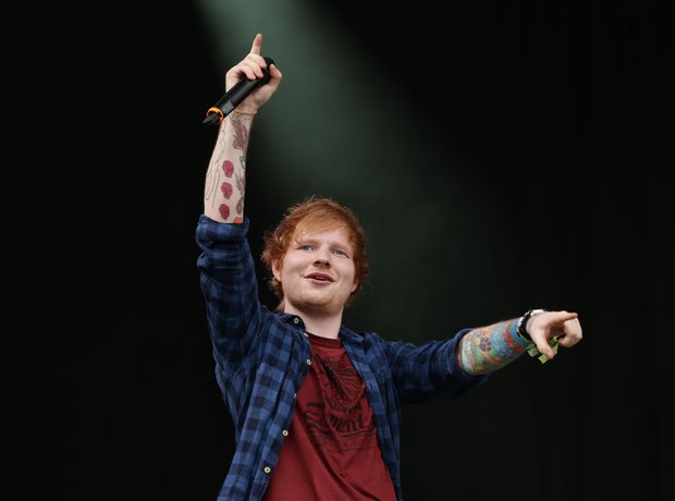 Ed Sheeran Glastonbury 2014