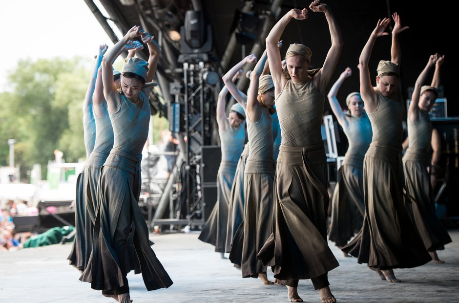 English National Ballet at Glastonbury 2014