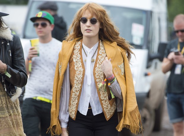 Florence Welch Glastonbury 2014
