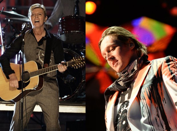 Arcade Fire and David Bowie
