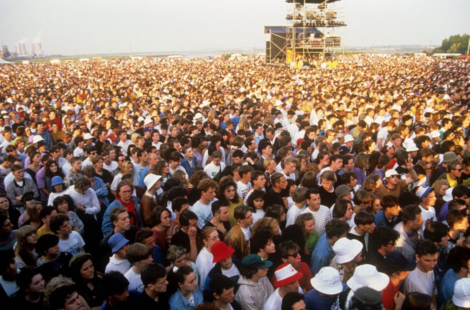 The Stone Roses Spike Island Crowd