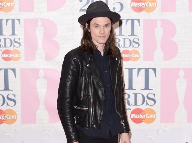 James Bay arrives at the Brit Awards 2015