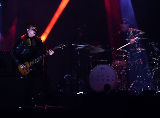 Royal Blood BRIT Awards 2015 Performace