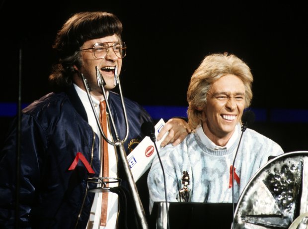 Smashy And NIcey at the BRIT Awards 1993