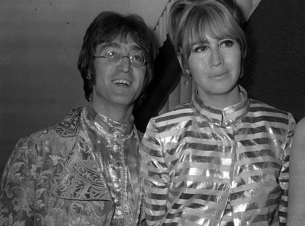 Cynthia Lennon and John Lennon
