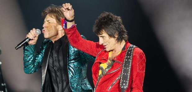 Mick Jagger & Ronnie Wood