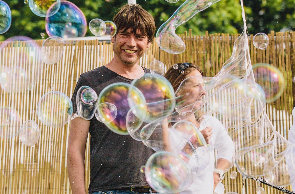 Alex James at Isle Of Wight Festival 2015