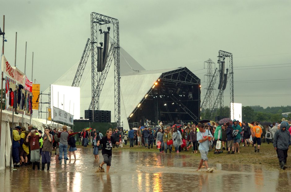 Glastonbury mud 2005