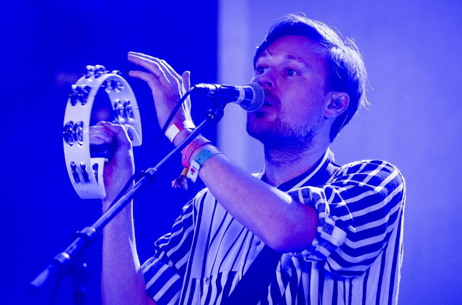 Glastonbury 2015 Sunday - Django Django