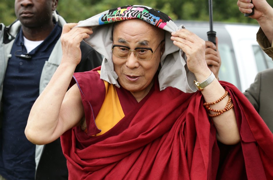 Glastonbury 2015 Sunday - Dalai Lama