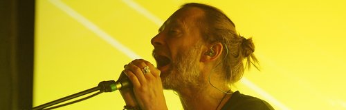 Thom Yorke at Latitude festival 2015