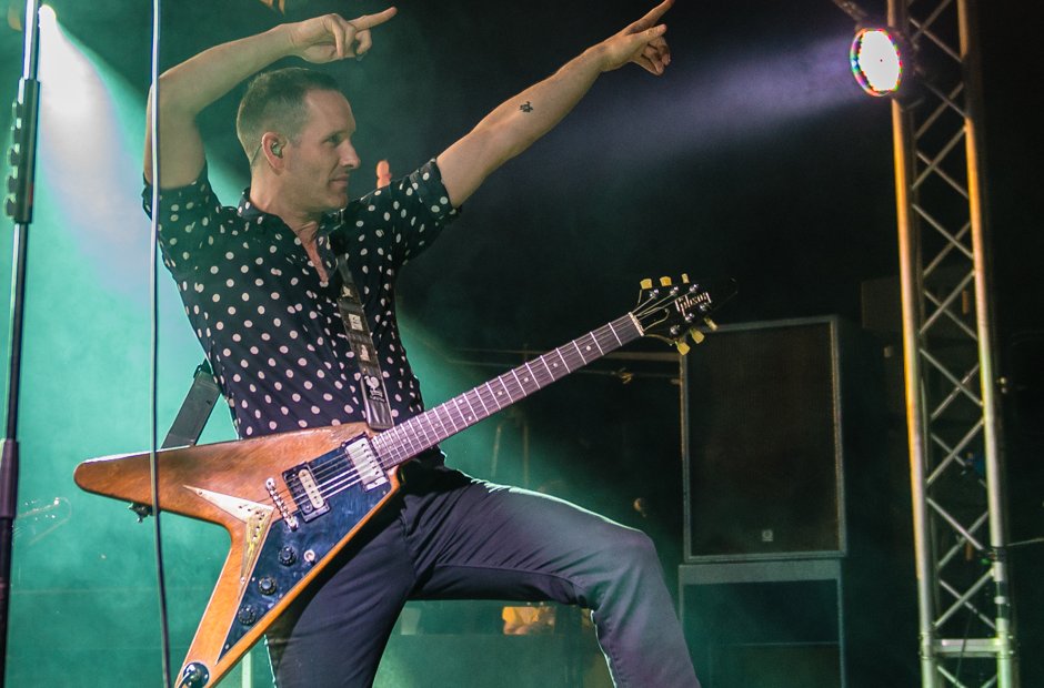Leeds Festival 2015 Sunday - Tim Wheeler of Ash