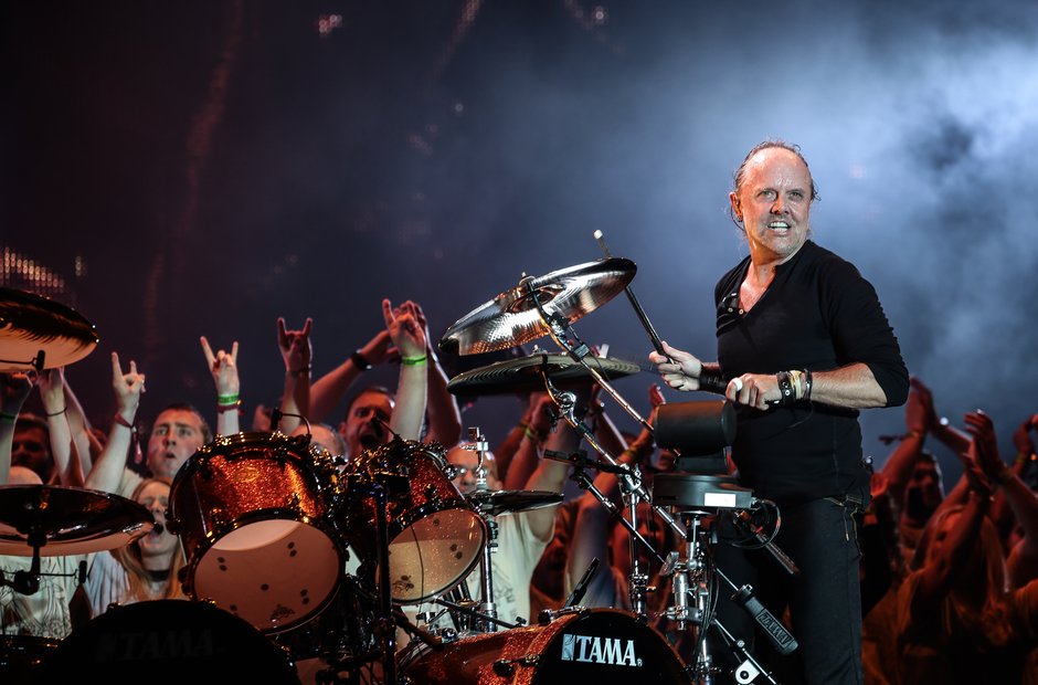 Reading Festival 2015 Saturday - Lars Ulrich of Me