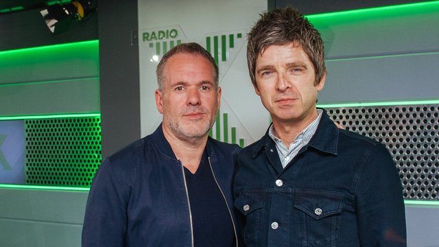 Chris Moyles and Noel Gallagher 2015