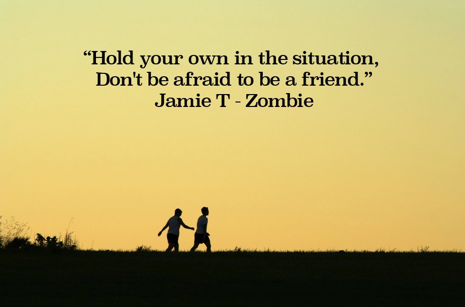 Jamie T Zombie The Most Inspirational  Song  Lyrics To 