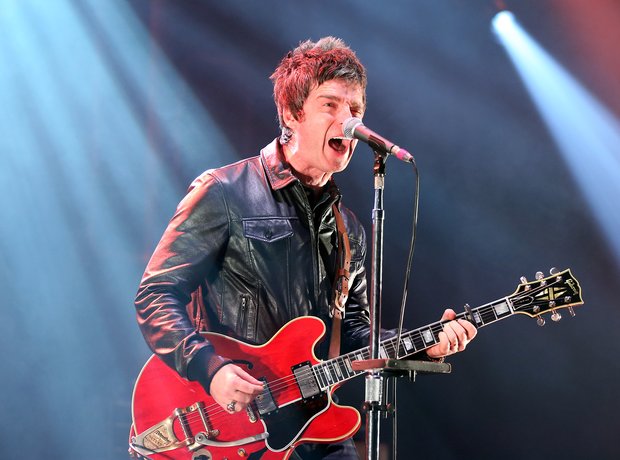 Noel Gallagher live onstage for Radio X