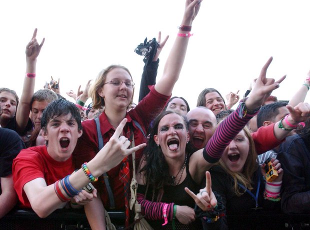 Emo Metal Fans Download festival 2003