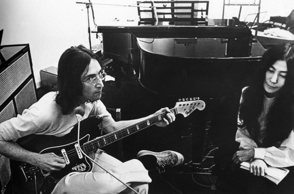 John Lennon and Yoko Ono