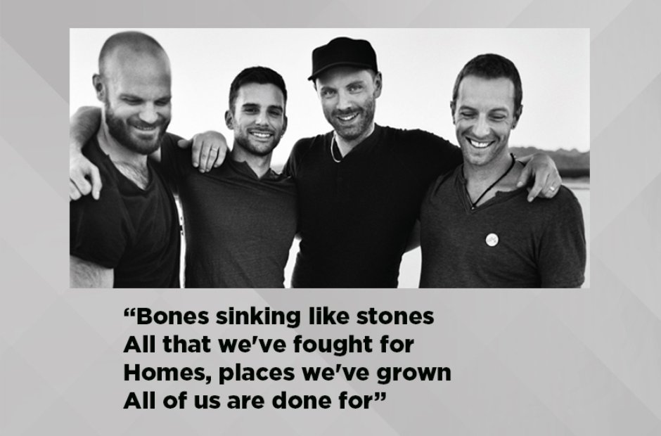 Coldplay Don't Panic