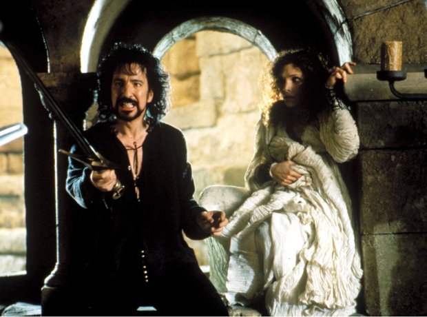 Alan Rickman Mary Elizabeth Mastrantonio