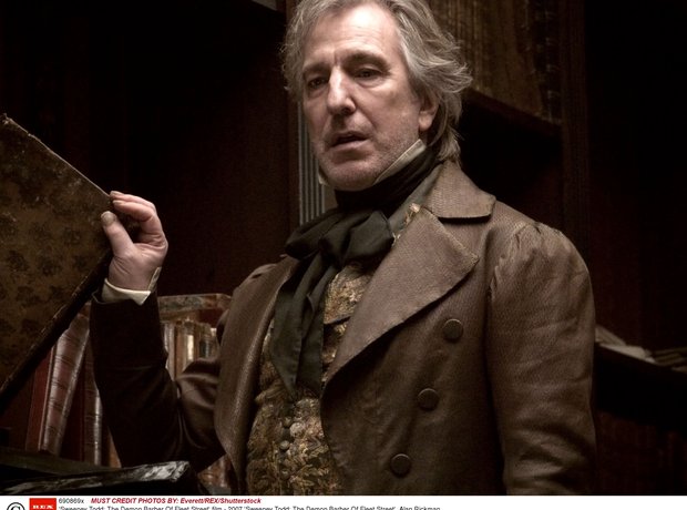 Alan Rickman Sweeney Todd The Demon Barber Of Flee