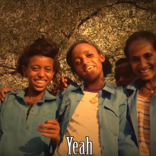 Ethiopian children sing Nirvana 