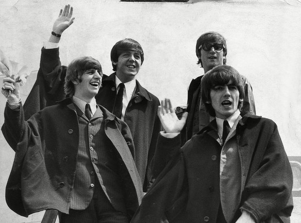 Rock Stars On Planes Planes The Beatles