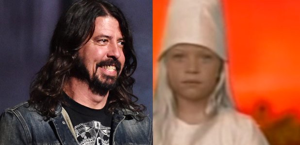 Dave Grohl meets the girl from Nirvana's 'Heart-Shaped box' music