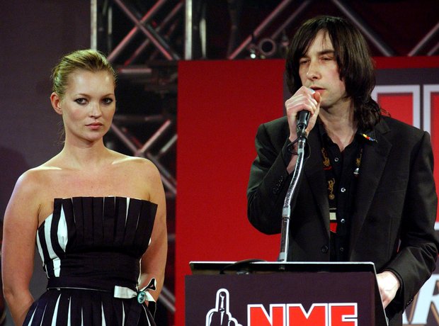 Kate Moss and Bobby Gillespie at the NME Awards 20