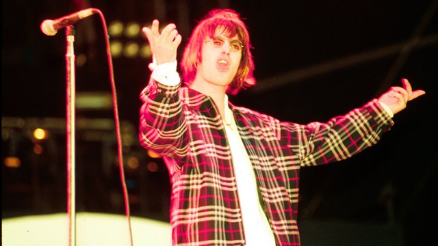 Liam Gallagher Maine Road Oasis 1996