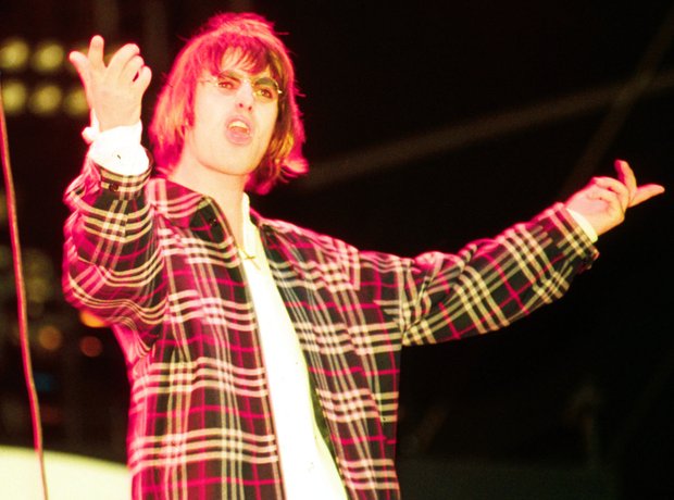 Liam Gallagher Maine Road Oasis 1996