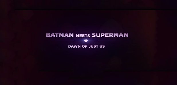 Batman vs Superman Romcom still Wired