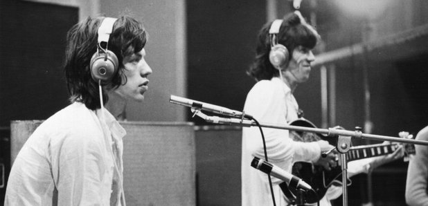 The Rolling Stones recording Sympathy For The Devi