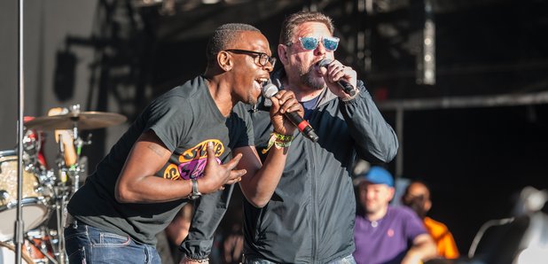 Shaun Ryder Kermit Black Grape performing 2015