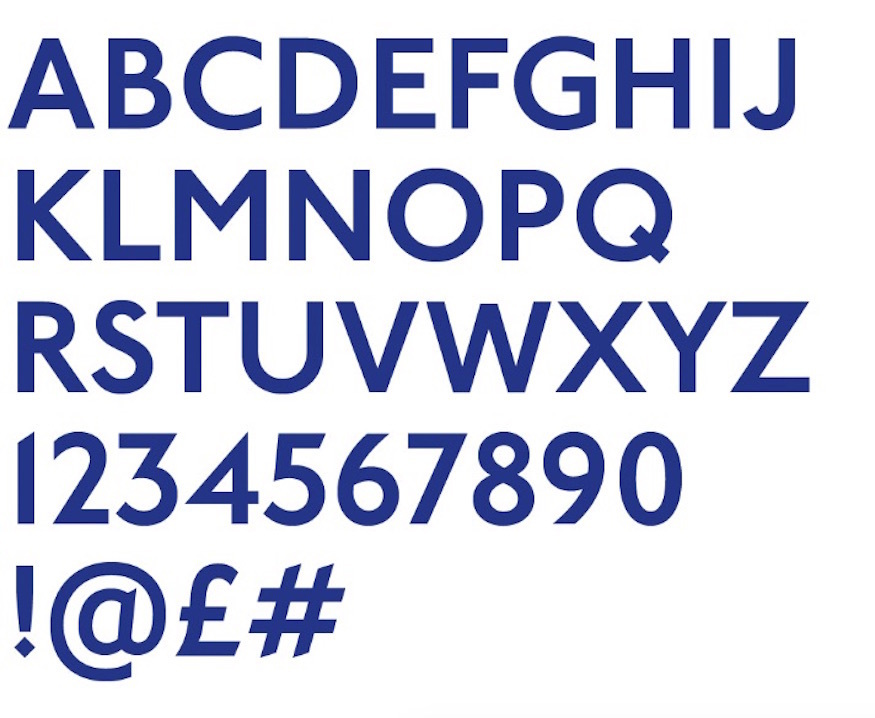 Johnson Typeface 100 example