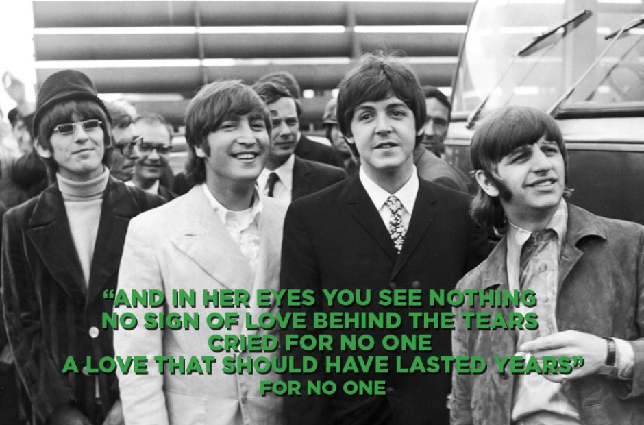 For No One - Maybe I'm Amazed: Paul McCartney's Greatest Lyrics - Radio X