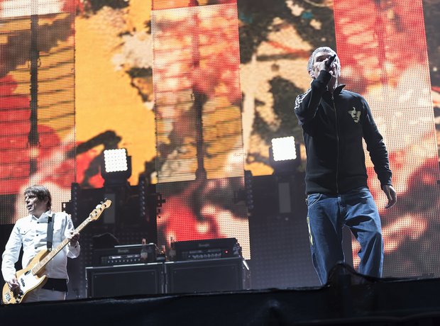 Stone Roses on tour in Manchester