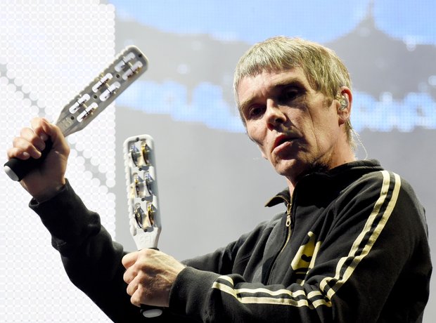 Stone Roses on tour in Manchester
